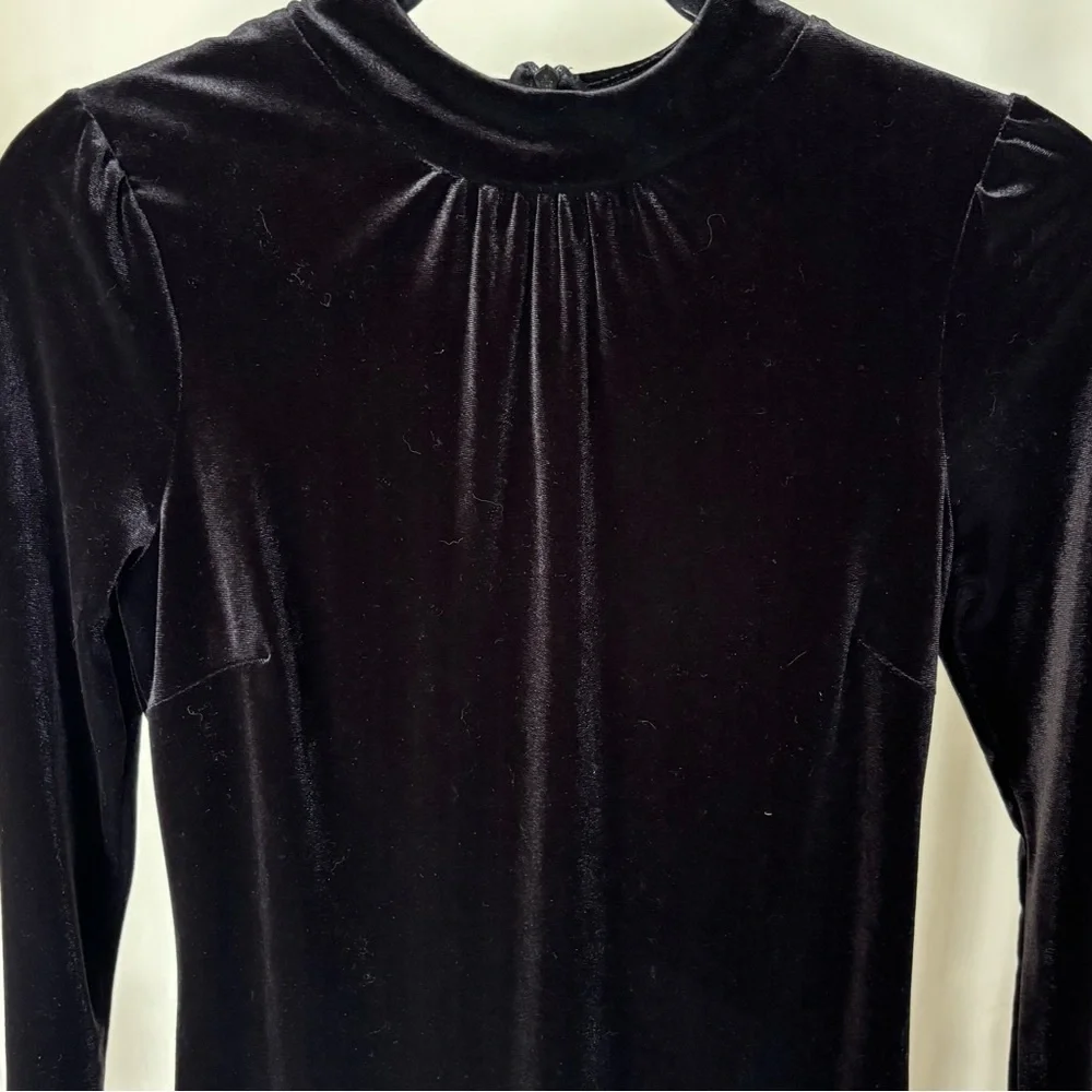 BODEN Livia Velvet Shift Dress - Picture 4 of 12